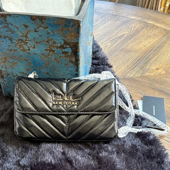 Nicole Miller Small Bag with Shoulder Strap NWT - Picture 1 of 8
